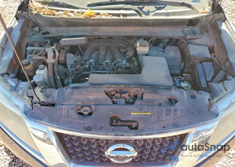 2014 Nissan Pathfinder S из США, поврежденный, VIN 5N1AR2MNXEC604474